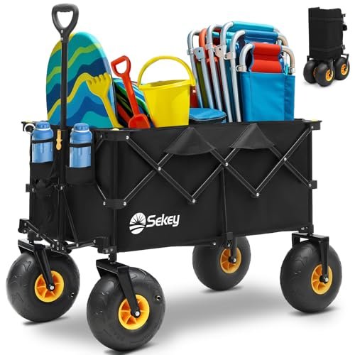 Beach Cart With Sand Wheels