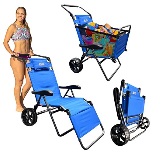 Beach Chair Cart With Wheels