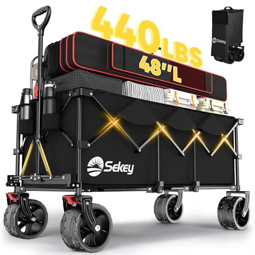 Carrying Heavy Loads In A Collapsible Wagon