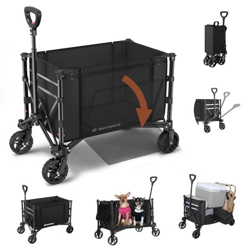Folding Beach Cart Wagon With Seating