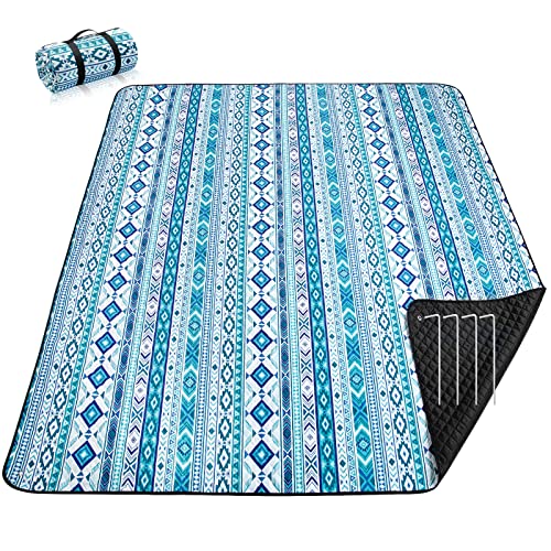 Beach Blanket With Stakes