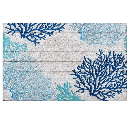 Blue Beach Mat